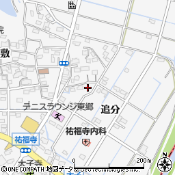 愛知県愛知郡東郷町春木追分周辺の地図