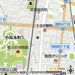愛知県豊田市小坂本町5丁目13周辺の地図