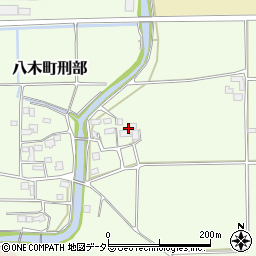 京都府南丹市八木町刑部溝渕周辺の地図
