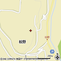静岡県静岡市葵区松野426周辺の地図