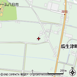 滋賀県東近江市瓜生津町583周辺の地図