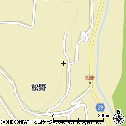 静岡県静岡市葵区松野366-1周辺の地図