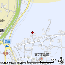 兵庫県丹波篠山市黒田40周辺の地図