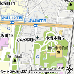 愛知県豊田市小坂本町5丁目51-2周辺の地図