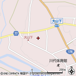兵庫県丹波篠山市大山下503周辺の地図