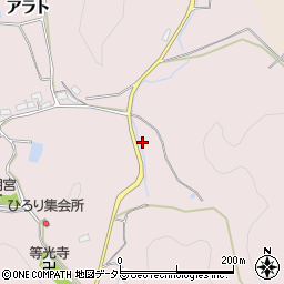 愛知県豊田市平折町コキウ周辺の地図
