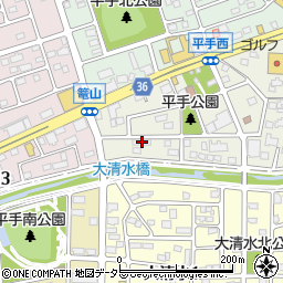 愛知県名古屋市緑区平手南1丁目1407周辺の地図