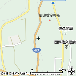 静岡県浜松市天竜区佐久間町中部386周辺の地図