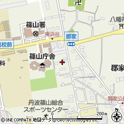 兵庫県丹波篠山市郡家856周辺の地図
