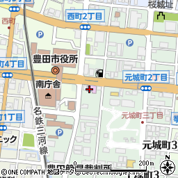 ビッグエコー豊田店周辺の地図
