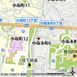 愛知県豊田市小坂本町6丁目31周辺の地図
