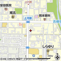 ラ・セーヌ津山店周辺の地図