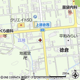 静岡県駿東郡清水町徳倉457周辺の地図