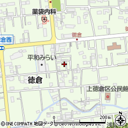 静岡県駿東郡清水町徳倉509周辺の地図