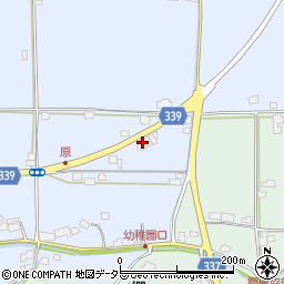 岡山県苫田郡鏡野町原55-3周辺の地図
