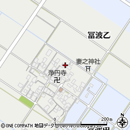 滋賀県野洲市五之里周辺の地図