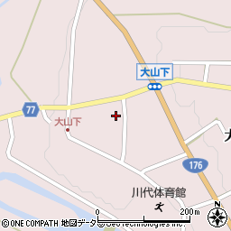 兵庫県丹波篠山市大山下499周辺の地図