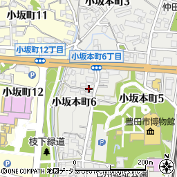 愛知県豊田市小坂本町6丁目17周辺の地図