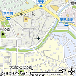 愛知県名古屋市緑区平手南1丁目1708周辺の地図