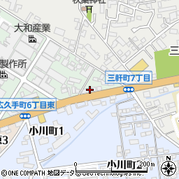 串焼きの店 串勝周辺の地図