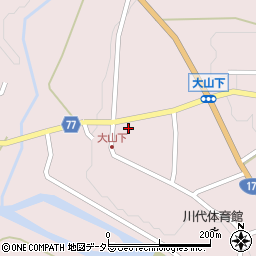 兵庫県丹波篠山市大山下506周辺の地図