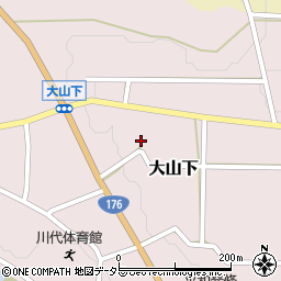 兵庫県丹波篠山市大山下469周辺の地図