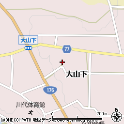 兵庫県丹波篠山市大山下469周辺の地図