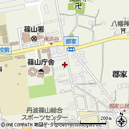 兵庫県丹波篠山市郡家850周辺の地図