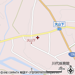 兵庫県丹波篠山市大山下505周辺の地図