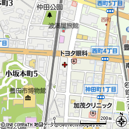 愛知県豊田市小坂本町5丁目13-1周辺の地図