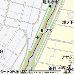 愛知県愛知郡東郷町春木新渕周辺の地図