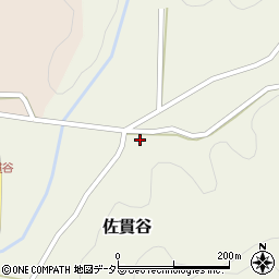 兵庫県丹波篠山市佐貫谷216周辺の地図