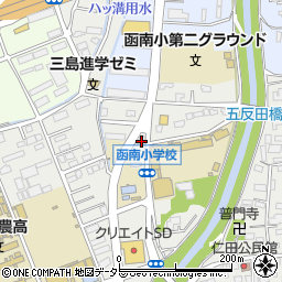 静岡県田方郡函南町仁田141-2周辺の地図