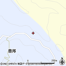 愛知県設楽町（北設楽郡）豊邦（アラヤ）周辺の地図