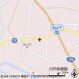 兵庫県丹波篠山市大山下501周辺の地図