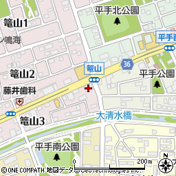 碧海信用金庫鳴海東支店周辺の地図