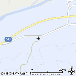 兵庫県丹波篠山市向井124周辺の地図