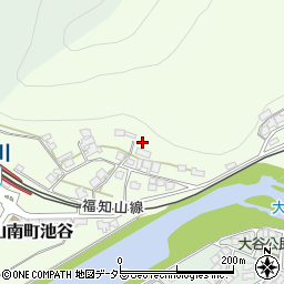 兵庫県丹波市山南町池谷202-1周辺の地図