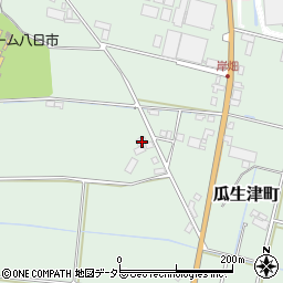 滋賀県東近江市瓜生津町579周辺の地図