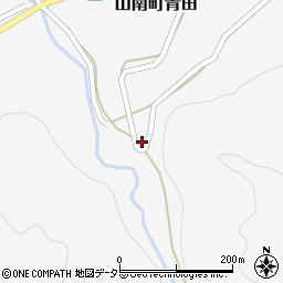 兵庫県丹波市山南町青田474周辺の地図