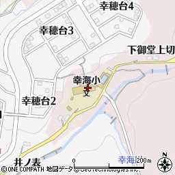 愛知県豊田市幸海町下御堂下切周辺の地図