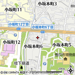 愛知県豊田市小坂本町6丁目19周辺の地図