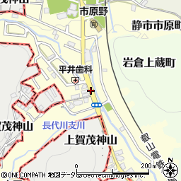 篠坂町周辺の地図
