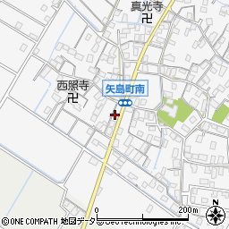 滋賀県守山市矢島町1302周辺の地図