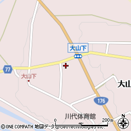 兵庫県丹波篠山市大山下494周辺の地図