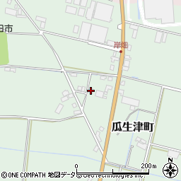 滋賀県東近江市瓜生津町564周辺の地図