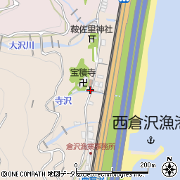 倉沢自治会公会堂周辺の地図