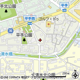 名古屋平手郵便局 ＡＴＭ周辺の地図