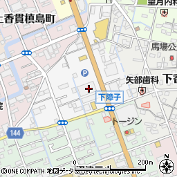 沼津平安典礼会館本館周辺の地図