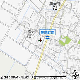 滋賀県守山市矢島町1303周辺の地図